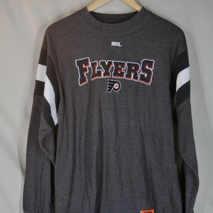 Philadelphia Flyers Logo Athletic Long Sleeve‎ Shirt Large NHL